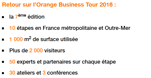 Orange Business Tour