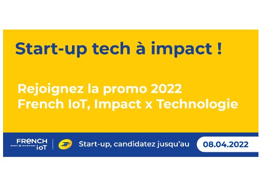 Concours start-up : rejoignez la promo 2022 French IoT…